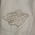 NHL MINNESOTA WILD WINGSPAN CHANDAIL À CAPUCHON POUR HOMME (TAUPE)