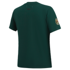NHL MINNESOTA WILD CLASSIC T-SHIRT AJUSTÉ EN JERSEY SIMPLE POUR FEMME (VERT FORÊT)