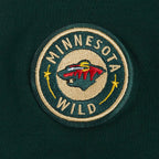 NHL MINNESOTA WILD CLASSIC T-SHIRT AJUSTÉ EN JERSEY SIMPLE POUR FEMME (VERT FORÊT)