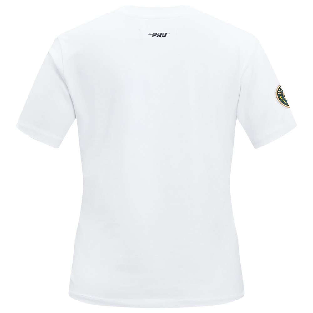 NHL MINNESOTA WILD CLASSIC T-SHIRT AJUSTÉ POUR FEMME (BLANC)