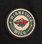 NHL MINNESOTA WILD CLASSIC T-SHIRT À COUPE CARRÉE POUR FEMME (NOIR)
