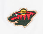 NHL MINNESOTA WILD CLASSIC T-SHIRT À COUPE CARRÉE POUR FEMME (BLANC)