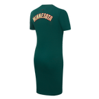 NHL MINNESOTA WILD CLASSIC ROBE MOULANTE POUR FEMME (VERT FORÊT)