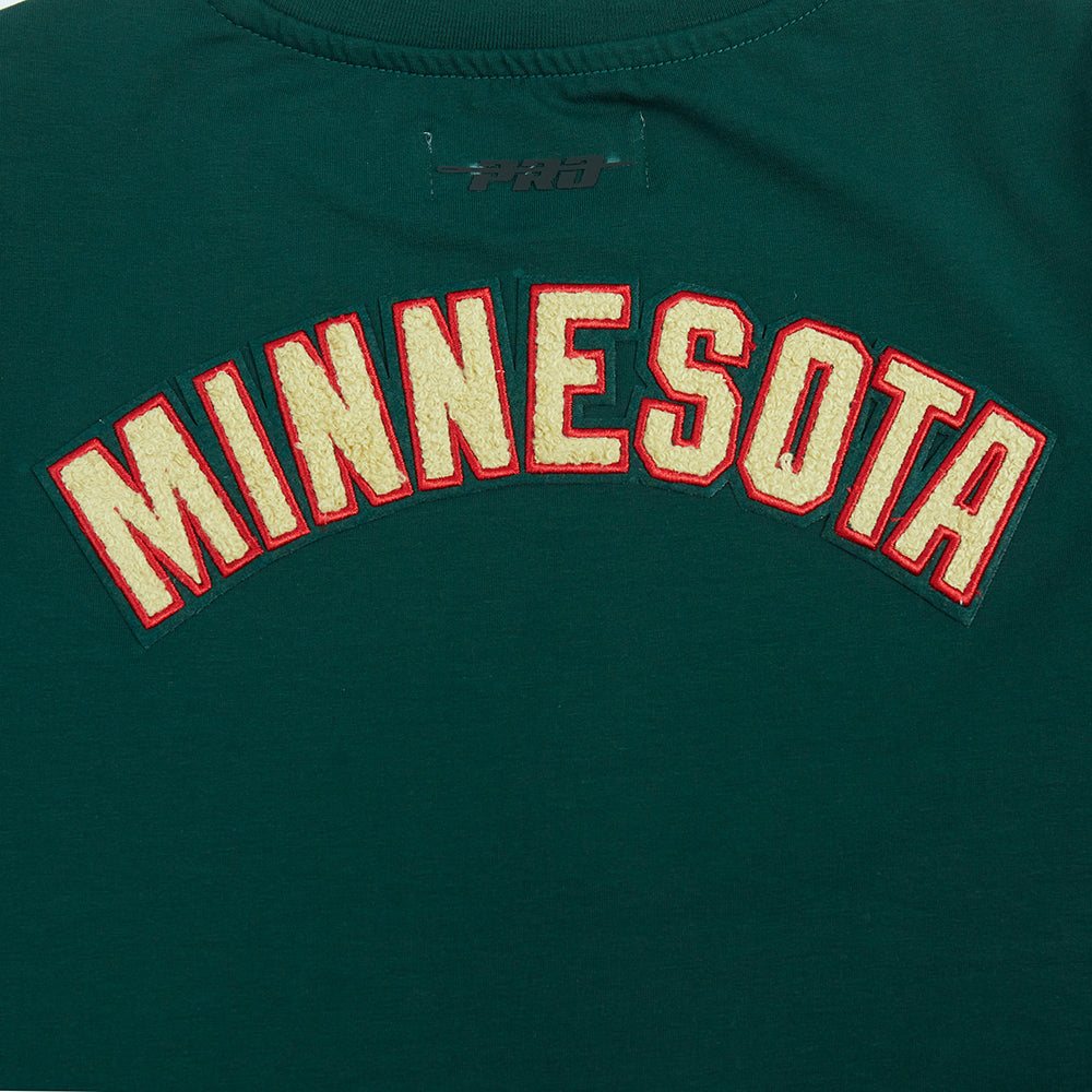 NHL MINNESOTA WILD CLASSIC ROBE MOULANTE POUR FEMME (VERT FORÊT)