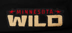 NHL MINNESOTA WILD CLASSIC WOMEN'S FLEECE HOODIE DRESS (BLACK)