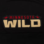 NHL MINNESOTA WILD CLASSIC CHANDAIL À CAPUCHON COURT EN MOLLETON POUR FEMME (NOIR)