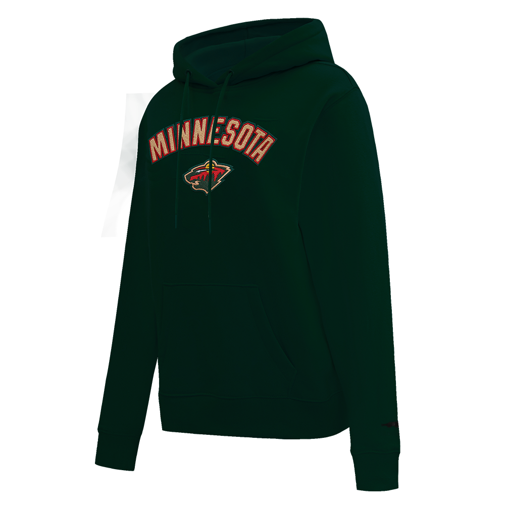 NHL MINNESOTA WILD CLASSIC WOMEN'S PO HOODIE (FOREST GREEN)