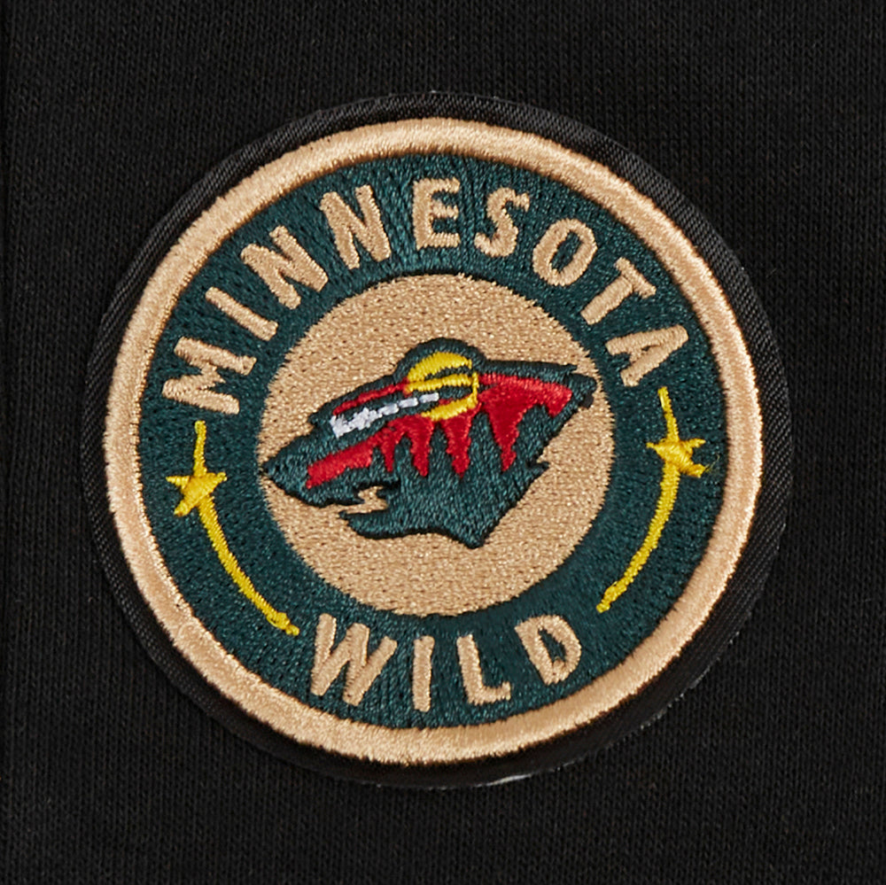 NHL MINNESOTA WILD CLASSIC WOMEN'S FLEECE SWEATPANT (BLACK)