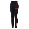 NHL MINNESOTA WILD CLASSIC LEGGING EN JERSEY À TAILLE HAUTE POUR FEMME (NOIR)