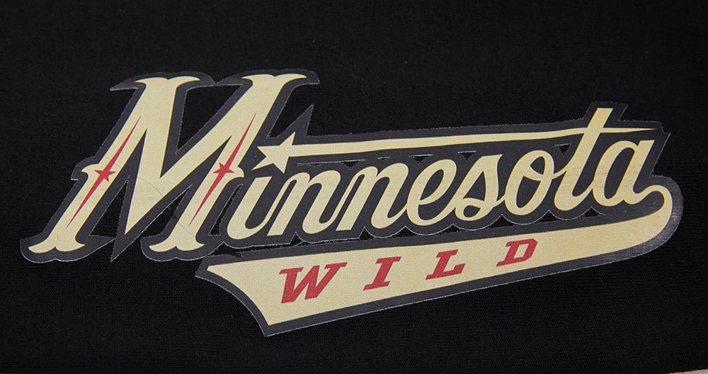 NHL MINNESOTA WILD CLASSIC LEGGING EN JERSEY À TAILLE HAUTE POUR FEMME (NOIR)