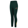 NHL MINNESOTA WILD CLASSIC LEGGING EN JERSEY À TAILLE HAUTE POUR FEMME (VERT FORÊT)