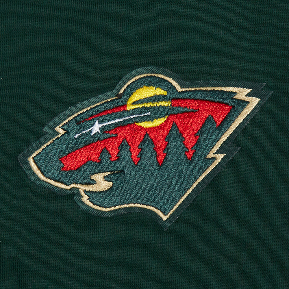 NHL MINNESOTA WILD CLASSIC LEGGING EN JERSEY À TAILLE HAUTE POUR FEMME (VERT FORÊT)