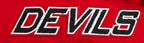 NHL NEW JERSEY DEVILS CLASSIC CHENILLE MEN'S DK SS PO HOODIE (RED/BLACK)