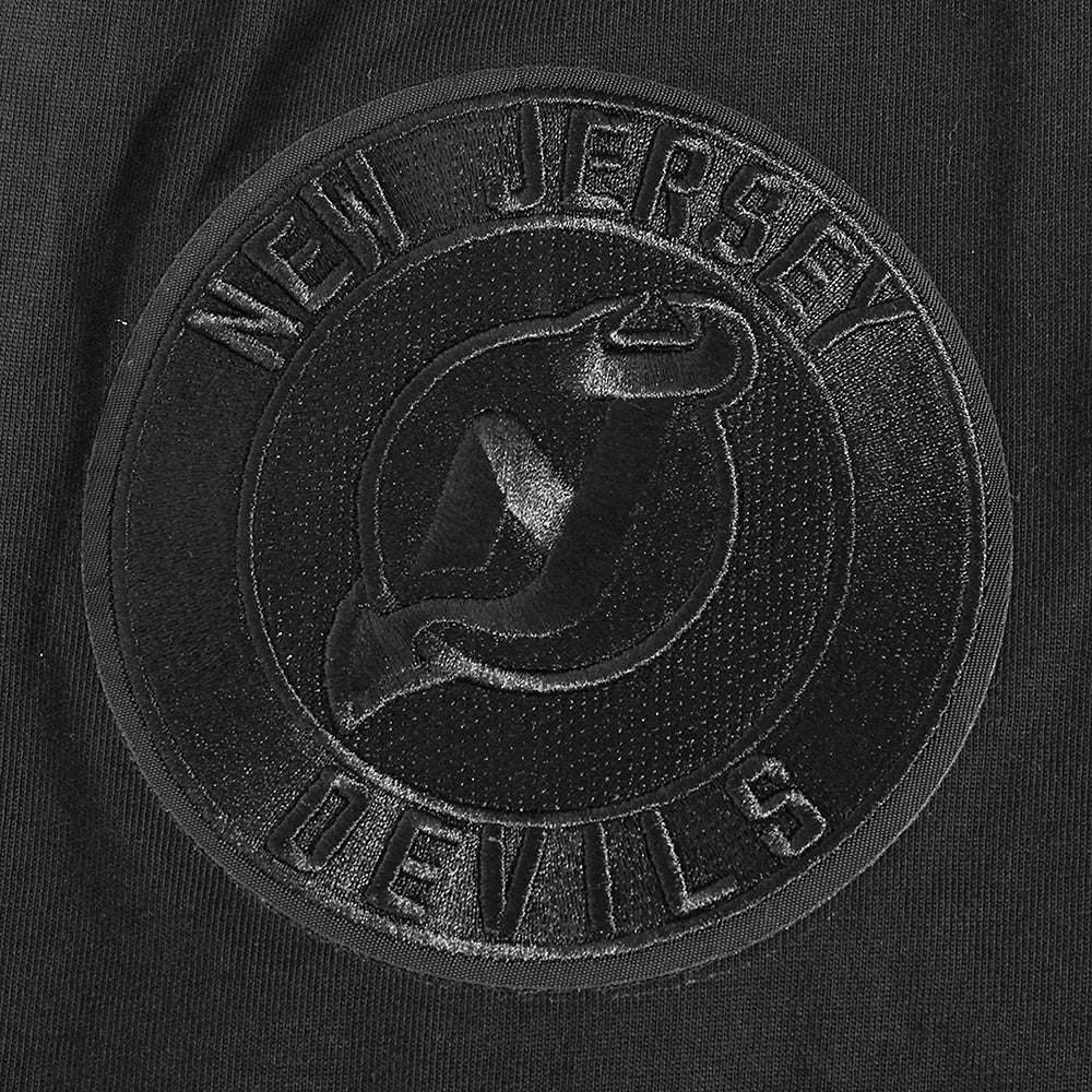 NHL NEW JERSEY DEVILS NEUTRAL MEN'S  CJ DROP SHOULDER TEE (BLACK)