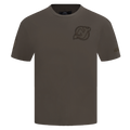 NHL NEW JERSEY DEVILS NEUTRAL T-SHIRT EN JERSEY DE COTON À ÉPAULES TOMBANTES POUR HOMME (TAUPE FONCÉ)