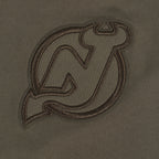 NHL NEW JERSEY DEVILS NEUTRAL T-SHIRT EN JERSEY DE COTON À ÉPAULES TOMBANTES POUR HOMME (TAUPE FONCÉ)