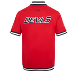 NHL NEW JERSEY DEVILS CLASSIC BLOUSON D'ÉCHAUFFEMENT POUR HOMME (ROUGE/NOIR)