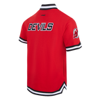 NHL NEW JERSEY DEVILS CLASSIC BLOUSON D'ÉCHAUFFEMENT POUR HOMME (ROUGE/NOIR)