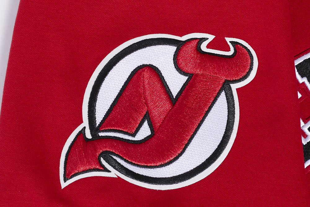 NHL NEW JERSEY DEVILS CLASSIC BLOUSON D'ÉCHAUFFEMENT POUR HOMME (ROUGE/NOIR)