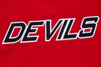 NHL NEW JERSEY DEVILS CLASSIC BLOUSON D'ÉCHAUFFEMENT POUR HOMME (ROUGE/NOIR)