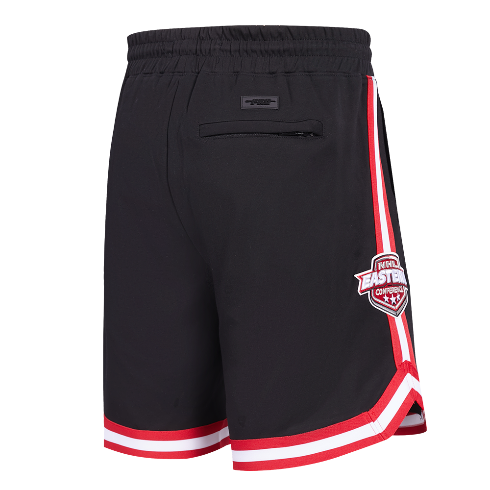 NHL NEW JERSEY DEVILS CLASSIC CHENILLE MEN'S DK SHORT (BLACK/RED)