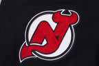 NHL NEW JERSEY DEVILS CLASSIC CHENILLE MEN'S DK SHORT (BLACK/RED)