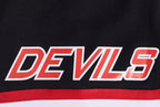NHL NEW JERSEY DEVILS CLASSIC CHENILLE MEN'S DK SHORT (BLACK/RED)