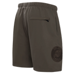 NHL NEW JERSEY DEVILS NEUTRAL SHORT EN MOLLETON POUR HOMME (TAUPE FONCÉ)