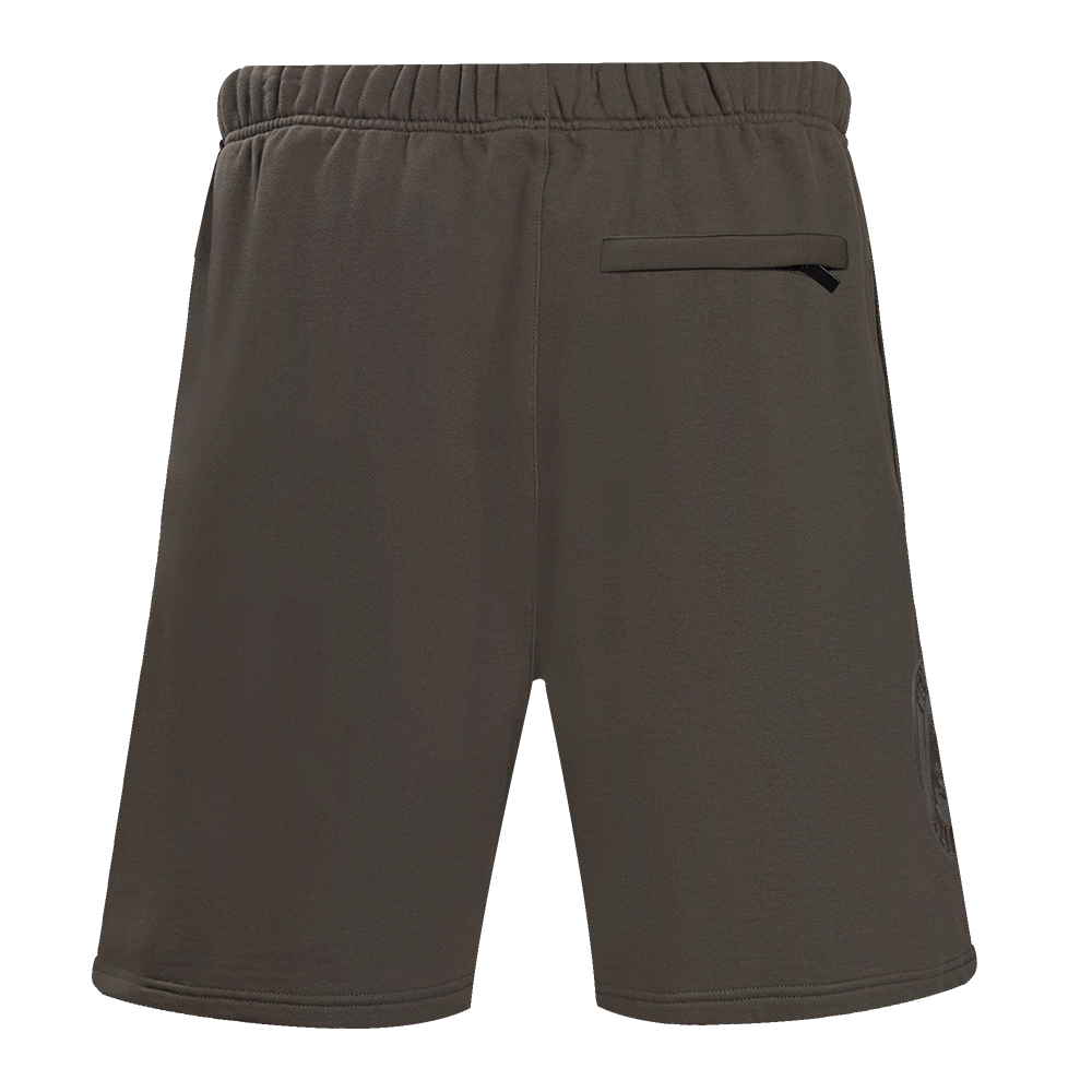 NHL NEW JERSEY DEVILS NEUTRAL SHORT EN MOLLETON POUR HOMME (TAUPE FONCÉ)