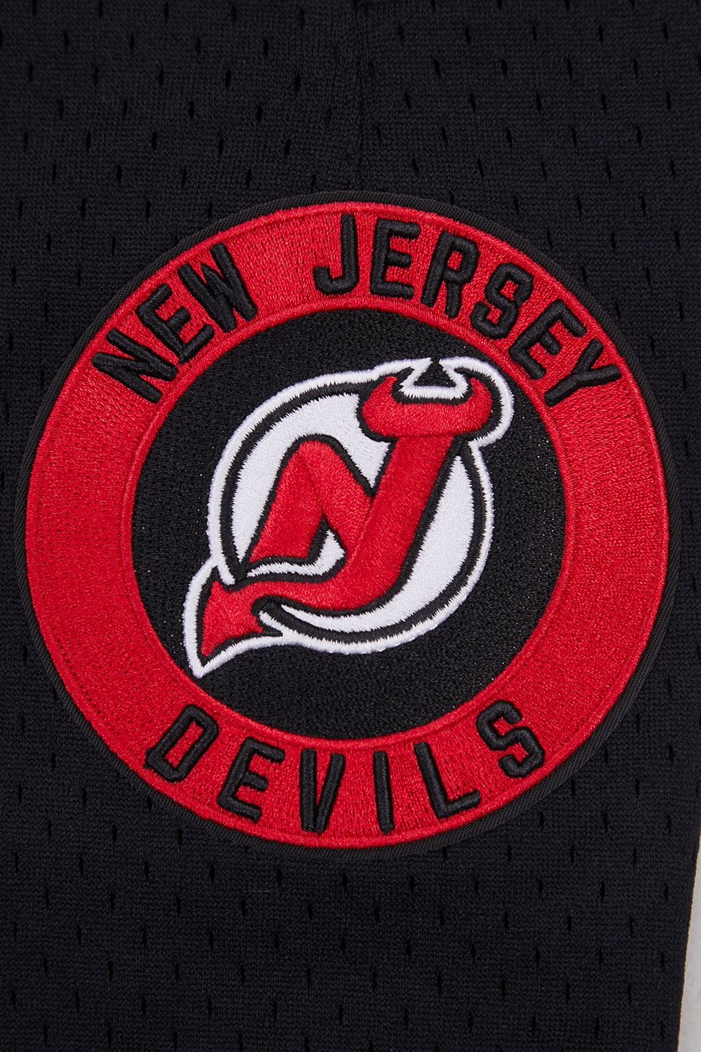 NHL NEW JERSEY DEVILS CLASSIC MESH SHORT (BLACK/RED)