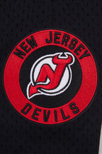 NHL NEW JERSEY DEVILS CLASSIC MESH SHORT (BLACK/RED)