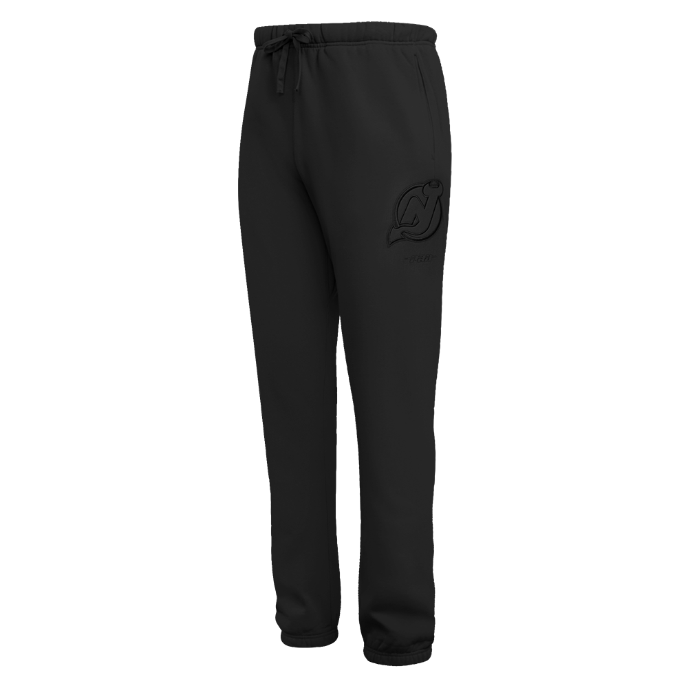 NHL NEW JERSEY DEVILS  NEUTRAL MEN'S  FLC SWEATPANT (BLACK)