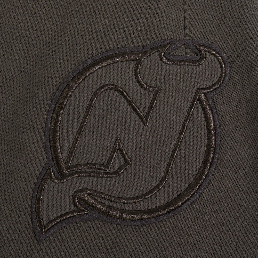 NHL NEW JERSEY DEVILS NEUTRAL PANTALON OUATÉ EN MOLLETON POUR HOMME (TAUPE FONCÉ)