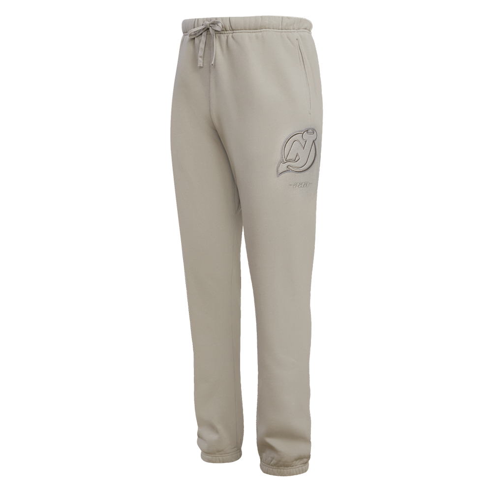 NHL NEW JERSEY DEVILS  NEUTRAL MEN'S  FLC SWEATPANT (TAUPE)