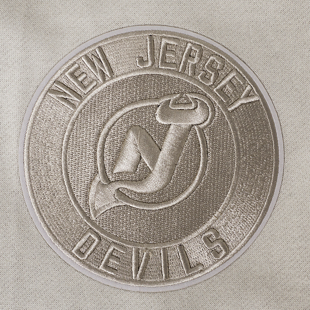 NHL NEW JERSEY DEVILS  NEUTRAL MEN'S  FLC SWEATPANT (TAUPE)