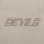 NHL NEW JERSEY DEVILS NEUTRAL MEN'S DROP SHOULDER FLC PO HOODIE (TAUPE)