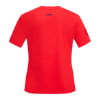 NHL NEW JERSEY DEVILS CLASSIC SHORT SLEEVE WOMEN'S SINGLE JERSEY SLIM FIT TEE (RED)