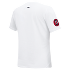 NHL NEW JERSEY DEVILS CLASSIC T-SHIRT AJUSTÉ EN JERSEY SIMPLE À MANCHES COURTES POUR FEMME (BLANC)