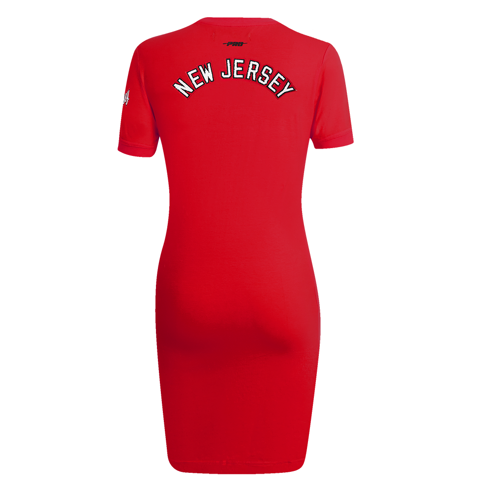 NHL NEW JERSEY DEVILS CLASSIC WOMEN'S BODYCON DRESS (RED)