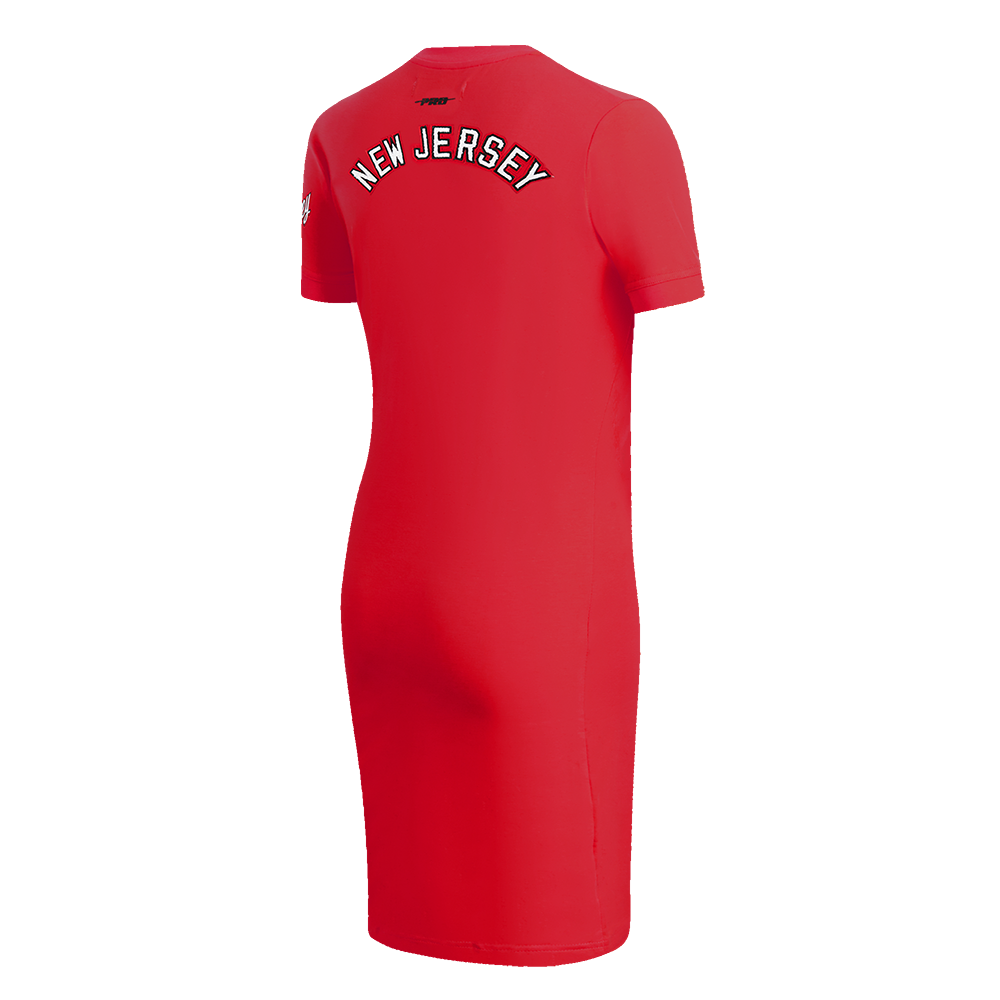 NHL NEW JERSEY DEVILS CLASSIC WOMEN'S BODYCON DRESS (RED)