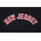 NHL NEW JERSEY DEVILS CLASSIC WOMEN'S FLEECE HOODIE DRESS (BLACK)