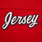 NHL NEW JERSEY DEVILS CLASSIC WOMEN'S FLEECE HOODIE DRESS (RED)