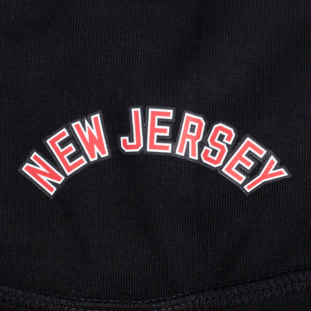 NHL NEW JERSEY DEVILS CLASSIC WOMEN'S COTTON BIKE SHORT (BLACK)