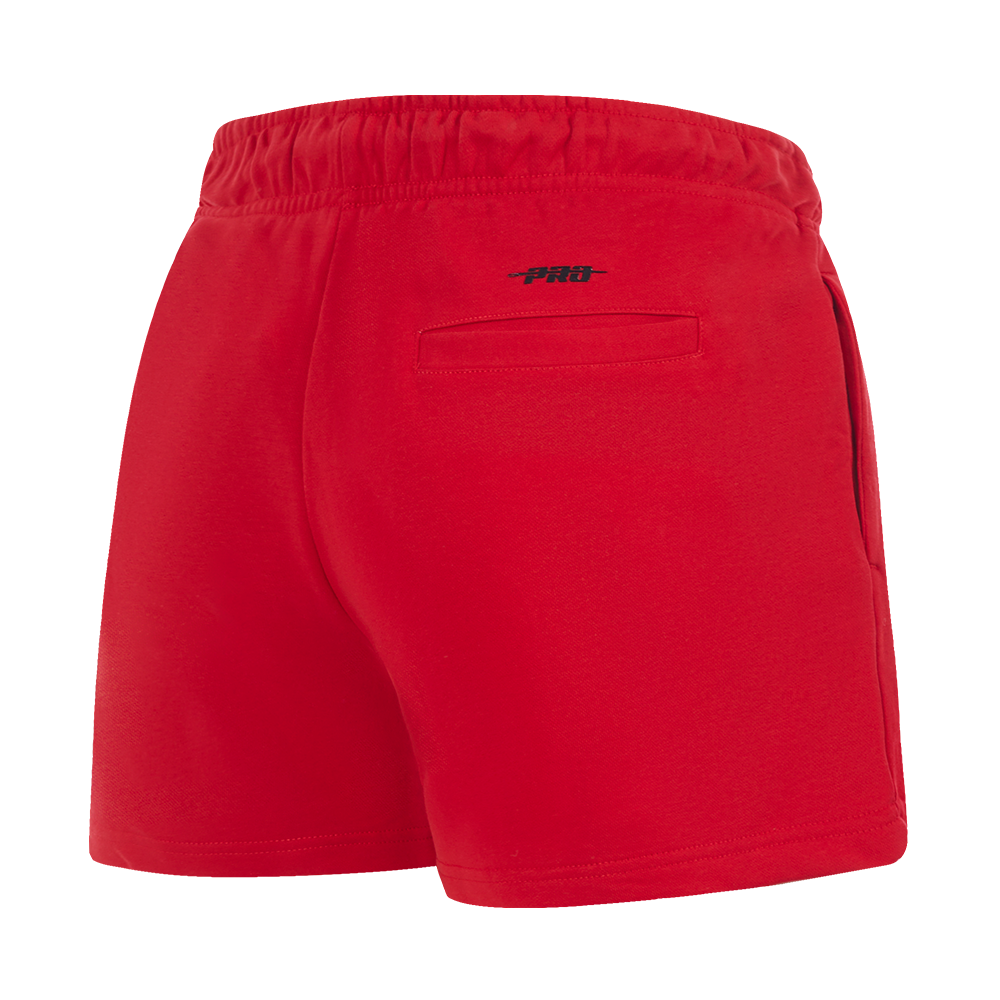 NHL NEW JERSEY DEVILS CLASSIC WOMEN'S FLEECE SHORT (RED)