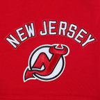 NHL NEW JERSEY DEVILS CLASSIC WOMEN'S FLEECE SHORT (RED)