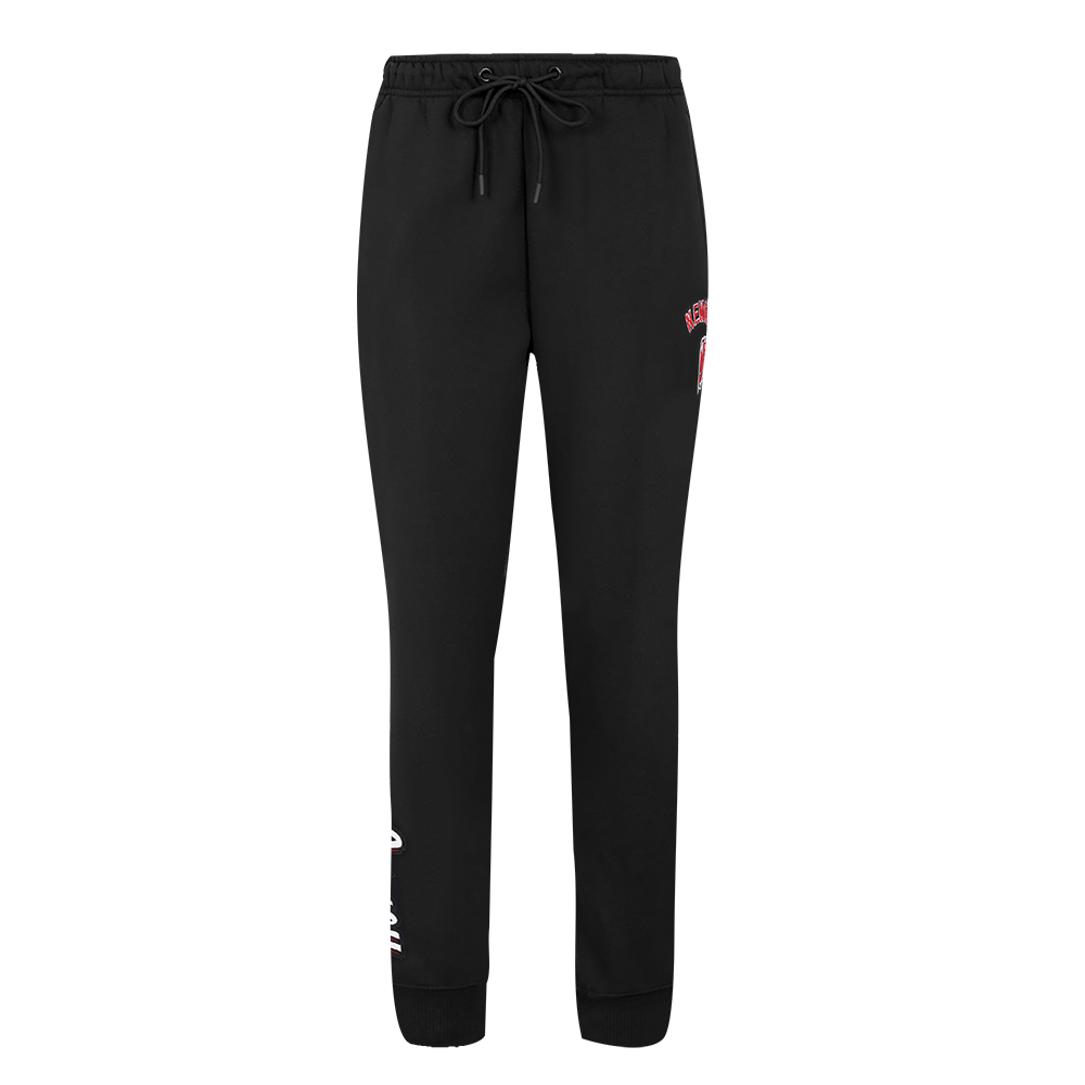 NHL NEW JERSEY DEVILS CLASSIC WOMEN'S FLEECE SWEATPANT (BLACK)