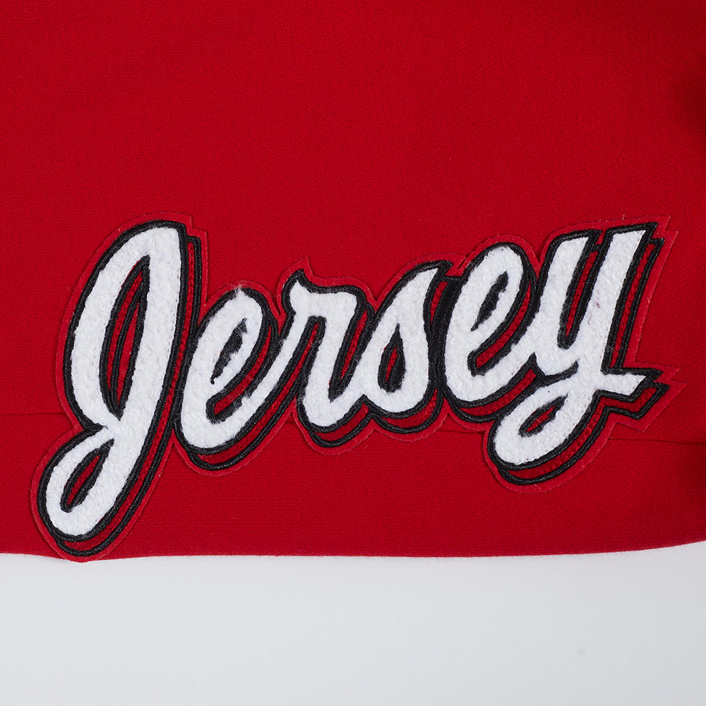 NHL NEW JERSEY DEVILS CLASSIC PANTALON OUATÉ EN MOLLETON POUR FEMME (ROUGE)