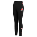 NHL NEW JERSEY DEVILS CLASSIC LEGGING EN JERSEY POUR FEMME (NOIR)