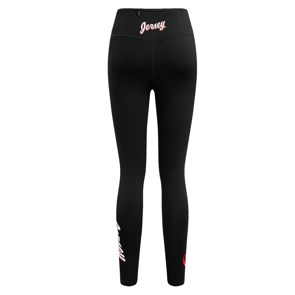 NHL NEW JERSEY DEVILS CLASSIC LEGGING EN JERSEY POUR FEMME (NOIR)