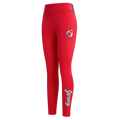 NHL NEW JERSEY DEVILS CLASSIC LEGGING EN JERSEY POUR FEMME (ROUGE)